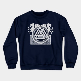 Valknut Symbol Crewneck Sweatshirt